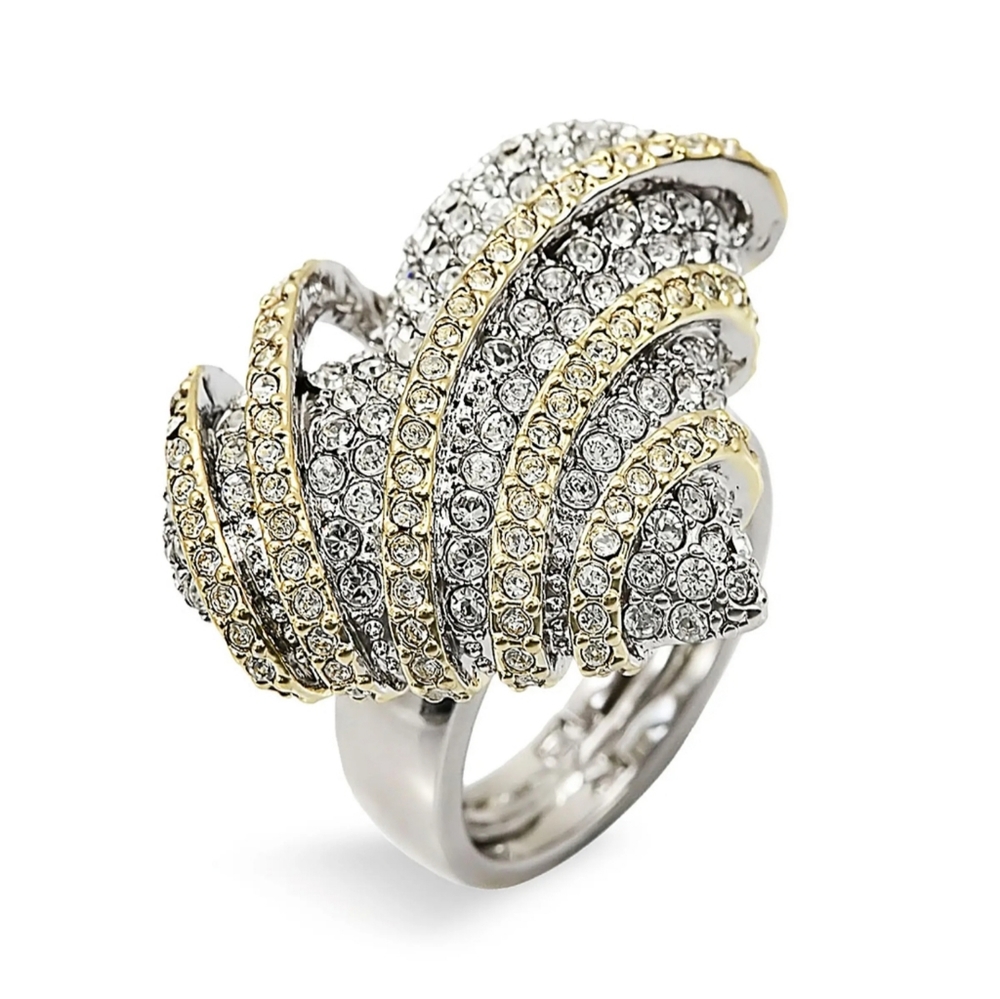 ISO Nordstrom Ariella Paved Heart Cage Ring